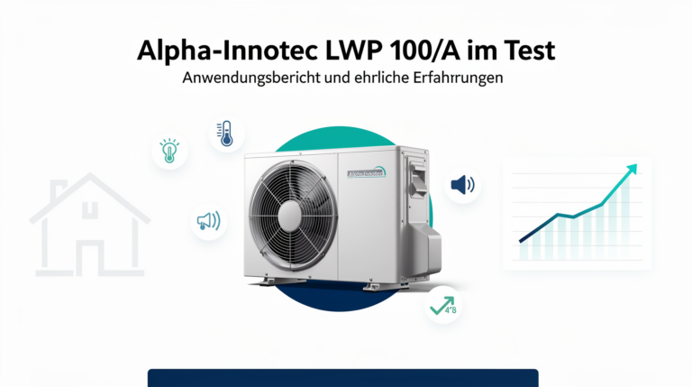 Alpha-Innotec LWP 100/A I Testbericht zu Anwendung und Erfahrungen