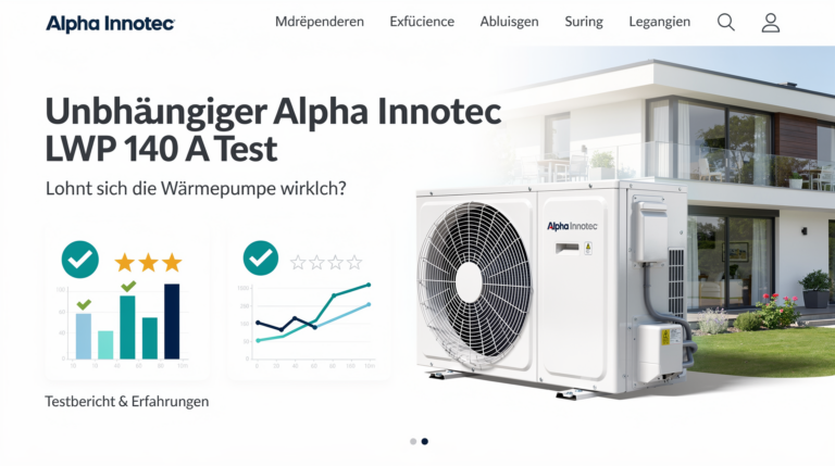Unabhängiger Alpha Innotec LWP 140 A Test: Lohnt sich die Wärmepumpe wirklich? Unabhängiger Test der Alpha Innotec LWP 140 A zur Effizienz und Leistungsfähigkeit