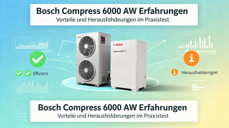 Bosch Compress 6000 AW Erfahrungen im Praxistest: Vorteile und Herausforderungen
