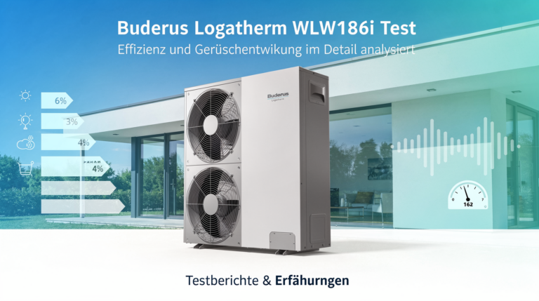Buderus Logatherm WLW186i Test: Effizienz und Geräuschentwicklung im Detail analysiert Buderus Logatherm WLW186i Testbericht zu Effizienz und Geräuschentwicklung