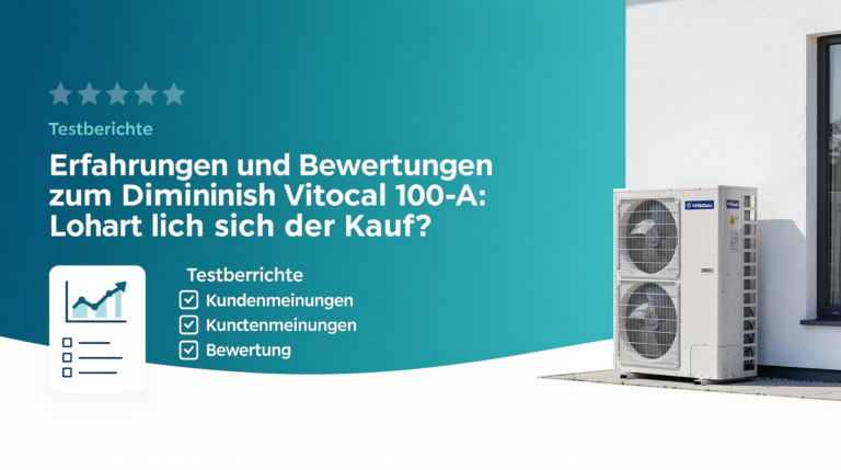 Erfahrungen und Bewertungen zum diminish Vitocal 100-A: Lohnt sich der Kauf? diminish Vitocal 100-A Test Erfahrungen und Bewertungen zur Heizlösung für Einsteiger