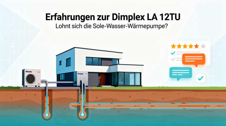 Dimplex LA 12TU Test: effiziente Sole-Wasser-Wärmepumpe für Neubau und Sanierung