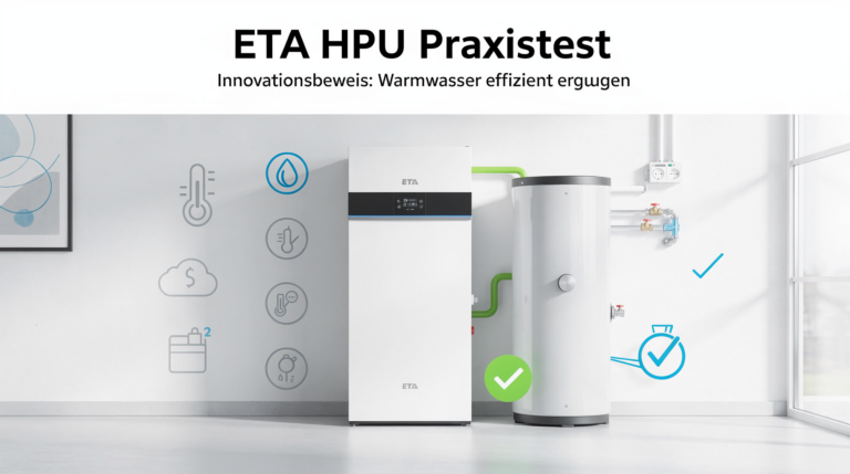 Praxistest der ETA HPU zur effizienten Warmwassererzeugung und Nutzererfahrungen