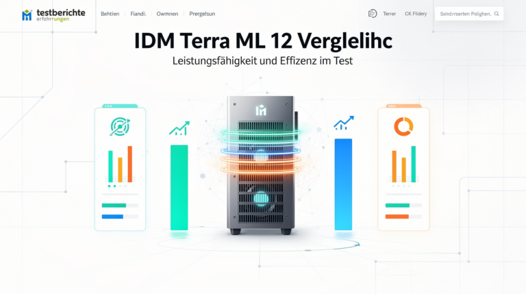 IDM Terra ML 12 Vergleich von Effizienz und Leistungsfähigkeit der Erdwärmepumpe