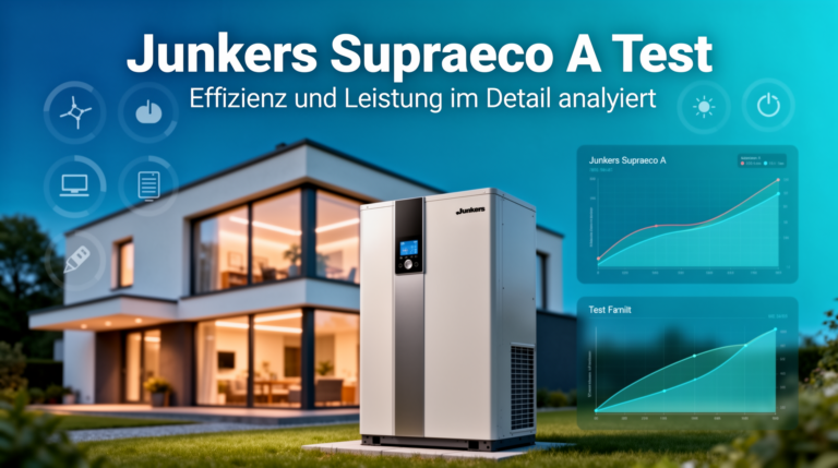 Junkers Supraeco A Test: Analyse von Effizienz und Benutzerfreundlichkeit der Wärmepumpe