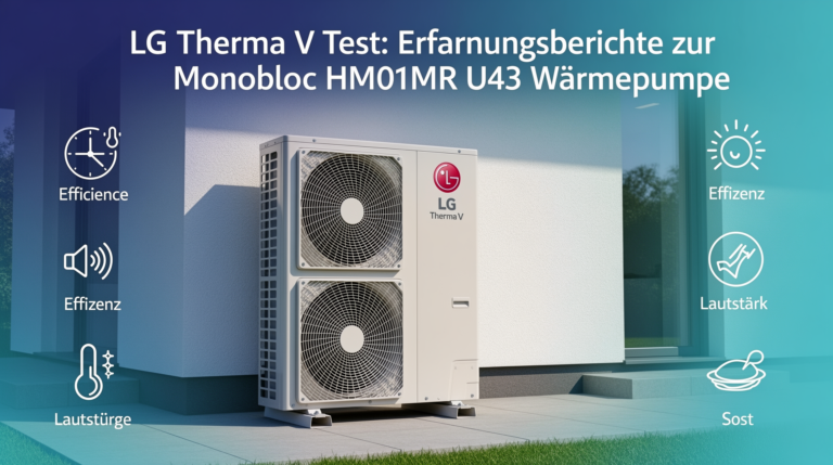 LG Therma V Test Wärmepumpe Monobloc HM101MR U43 im Überblick