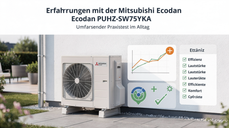 Erfahrungen mit Mitsubishi Ecodan PUHZ-SW75YKA im Praxistest analysiert