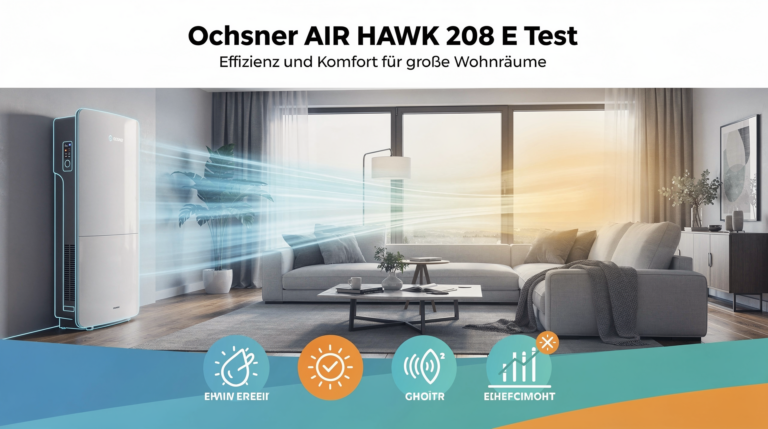 Ochsner AIR HAWK 208 E Testbericht zu Effizienz und Komfort in großen Wohnräumen