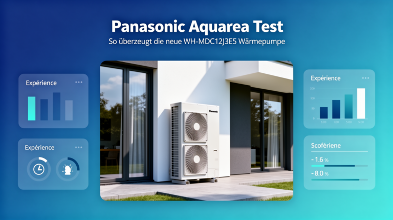 Panasonic Aquarea Test der effizienten WH-MDC12J3E5 Wärmepumpe für nachhaltige Heizlösungen