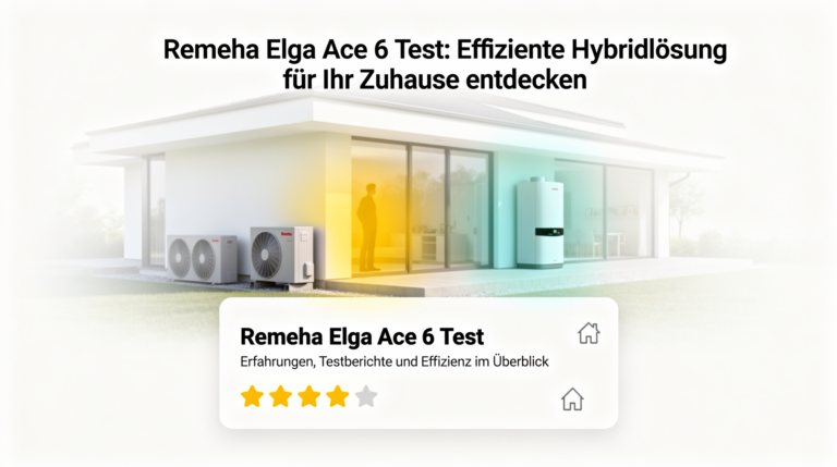 Remeha Elga Ace 6 Test Hybridheizung für Energieeffizienz im Wohnraum