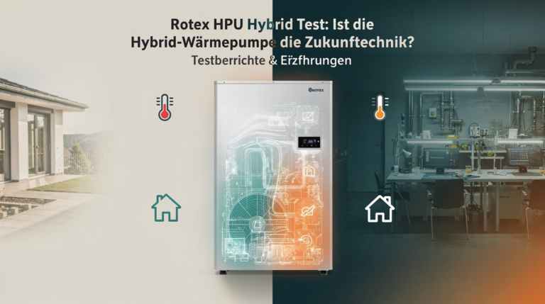 Rotex HPU Hybrid Test zeigt innovative Heiztechnik für effiziente Wärmeversorgung