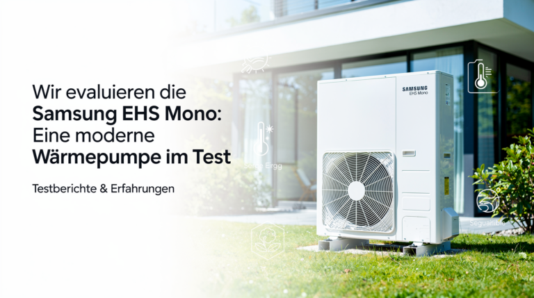 Samsung EHS Mono Test: Effiziente Wärmepumpe für modernes Heizen im Überblick