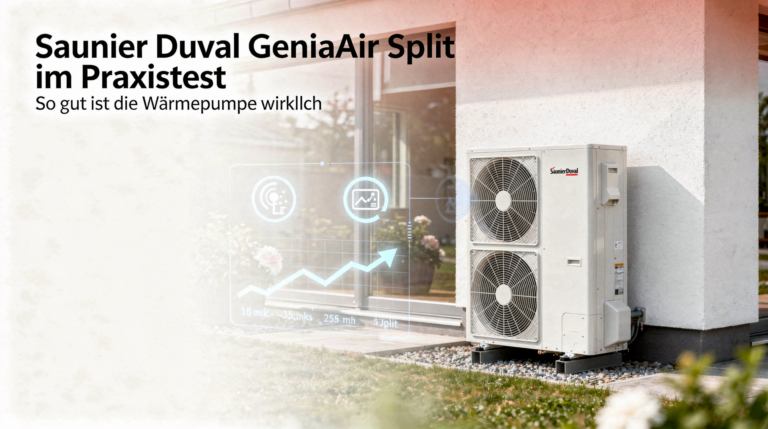 Saunier Duval GeniaAir Split im Praxistest: So gut ist die Wärmepumpe wirklich Saunier Duval GeniaAir Split im Praxistest: effiziente und leise Wärmepumpe