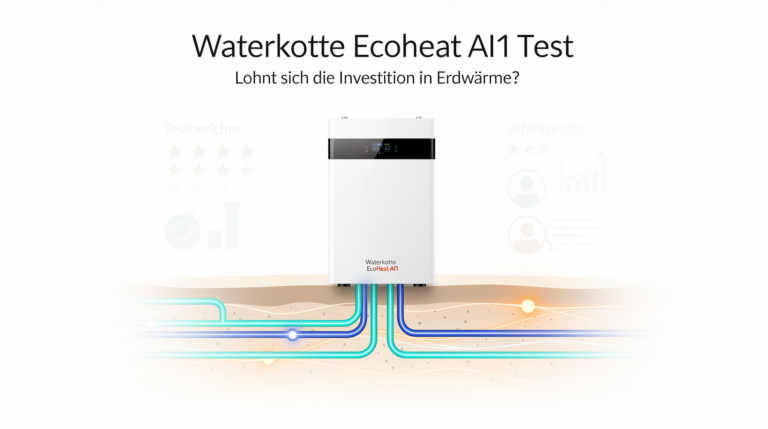 Waterkotte EcoHeat AI1 Test: Lohnt sich die Investition in Erdwärme? Testbericht zur Waterkotte EcoHeat AI1 Erdwärmepumpe und ihre Effizienz