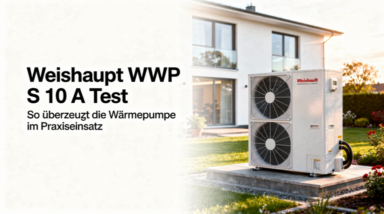 Weishaupt WWP S 10 A Testbericht zur Effizienz und Praxiserfahrung der Wärmepumpe