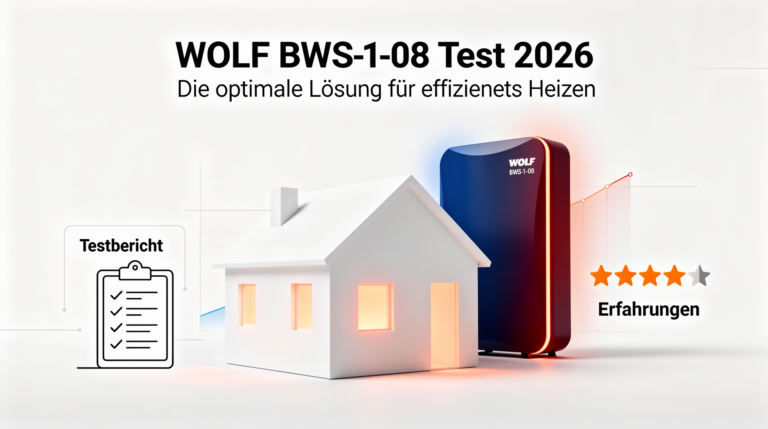 WOLF BWS-1-08 Test 2026 effizientes Heizen mit hoher Energieeffizienz