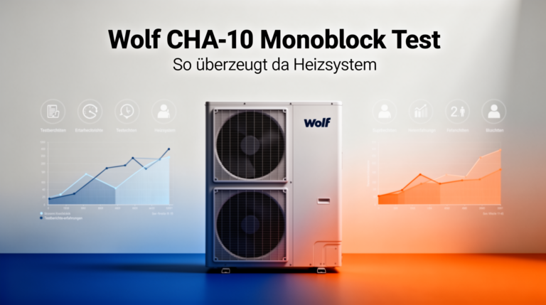 Wolf CHA-10 Monoblock Test präsentiert effizientes Heizsystem mit leiser Betriebstechnologie