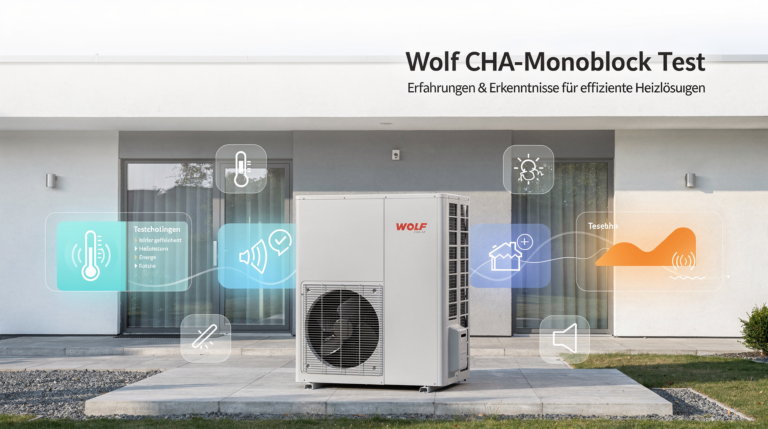 Wolf CHA-Monoblock Test Erfahrungen zur effizienten Heizlösung und Geräuschentwicklung
