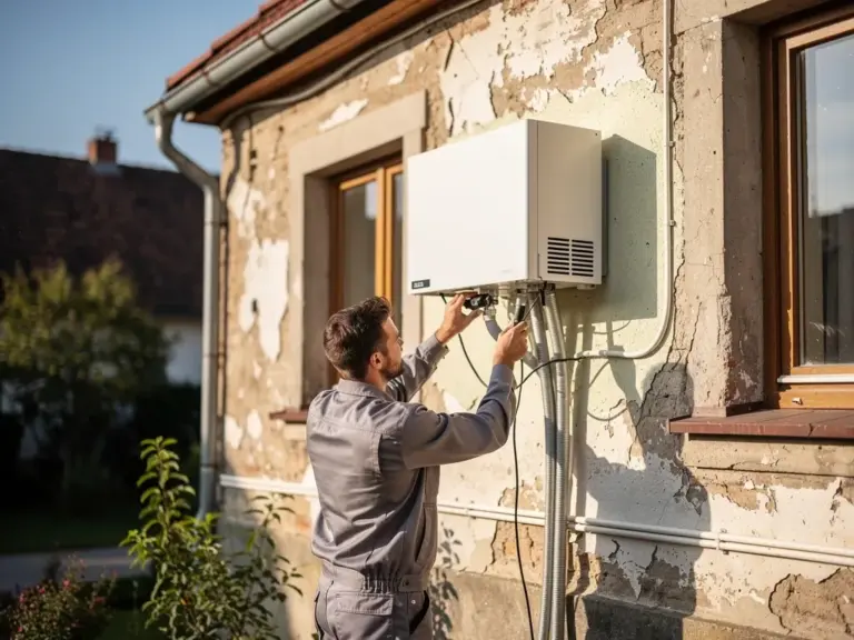Förderung Wärmepumpe Altbau 2026 so beantragen Sie Zuschüsse optimal Förderung Wärmumpe im Altbau 2026 bis zu 80 Prozent Zuschuss beantragen leicht gemacht