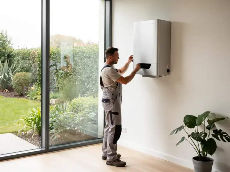 Lambda Wärmepumpe mit natürlichem Kältemittel und energiesparender Technik im Praxiseinsatz
