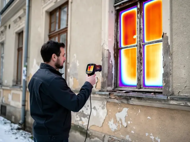 Wärmepumpe im Altbau mit Stromverbrauch und Sanierungsmaßnahmen zur Effizienzsteigerung
