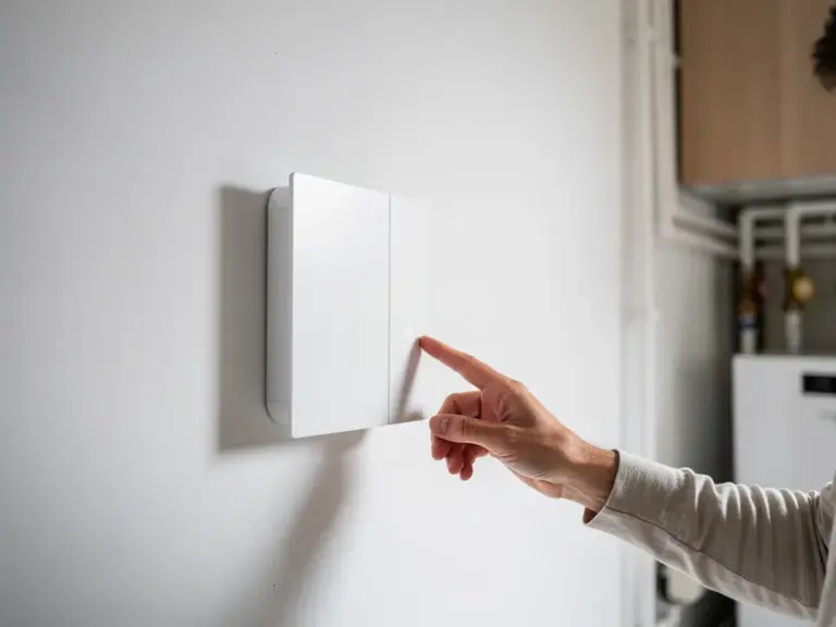 Moderner Wärmepumpe Fördercheck zur Prüfung von Fördermitteln und Zuschüssen