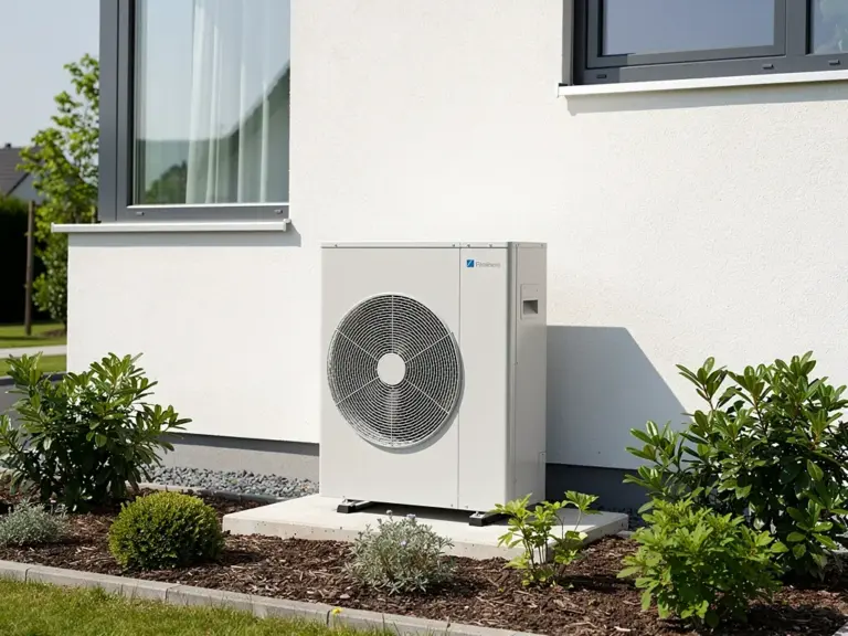 Wärmepumpe Empfehlungen für effizientes und nachhaltiges Heizen Moderne Wärmepumpe im Einsatz für nachhaltiges und effizientes Heizen im Haus