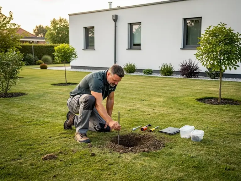 Wärmepumpe Grundstück prüfen: Diese Kriterien entscheiden über die Eignung Wärmepumpe auf Grundstück mit ausreichendem Abstand und geeigneter Bodenbeschaffenheit prüfen