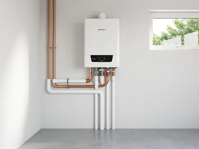 Wärmepumpe ohne Pufferspeicher in gut gedämmtem Haus mit Fußbodenheizung